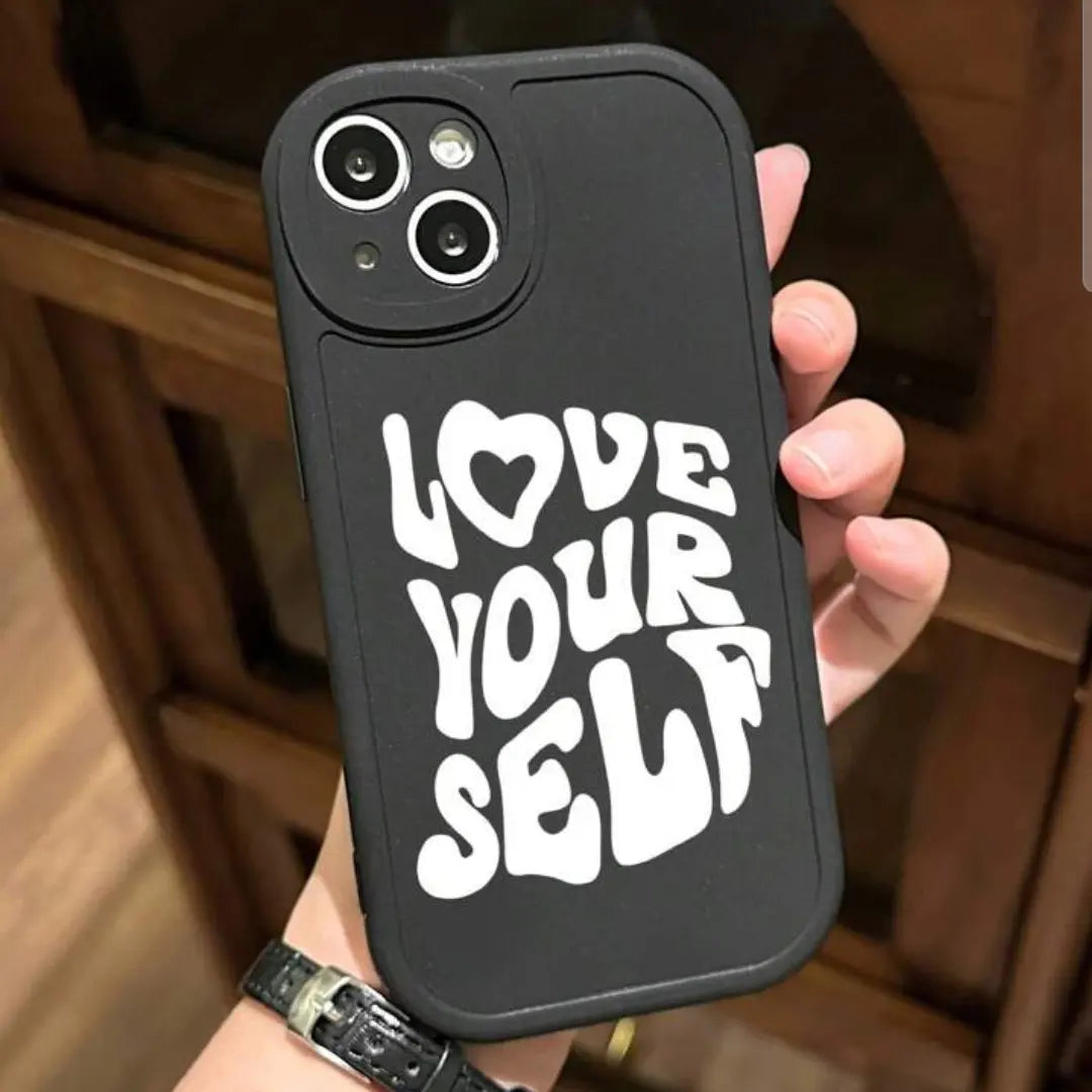 Pochette téléphone Iphone "Love yourself"