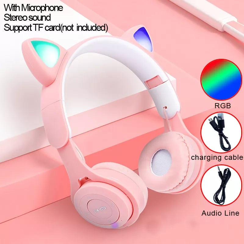 Casque bluetooth Rose chat