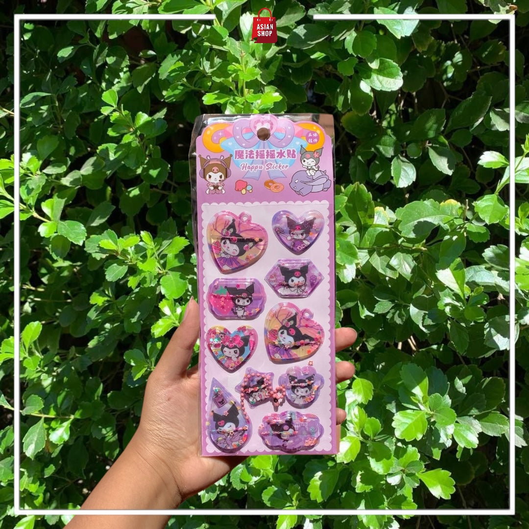 Stickers 3D - Sanrio et Stitch