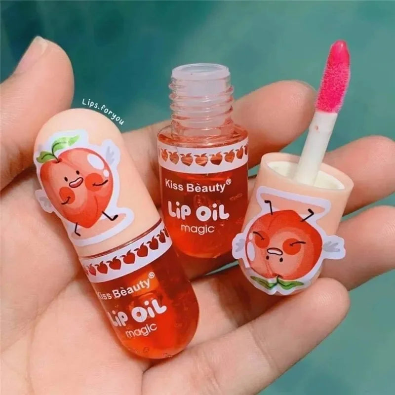 Peach cute Lip oil – Asianshop Maroc