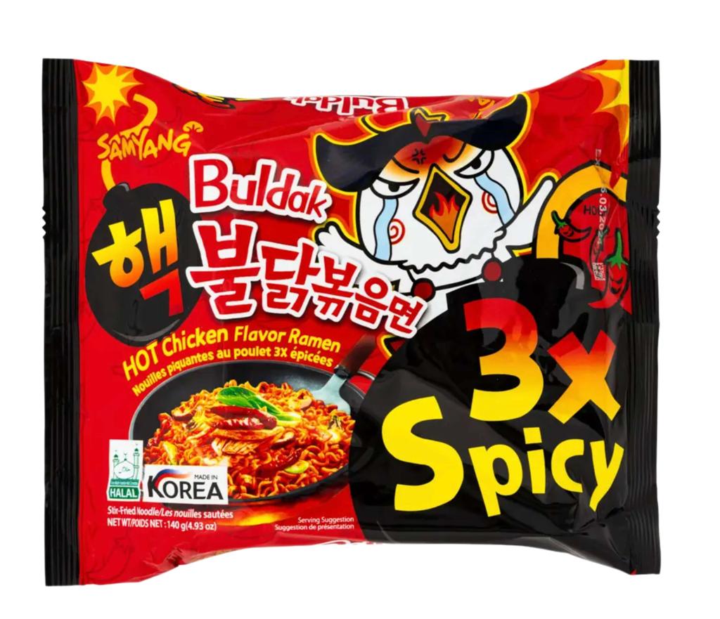 [SAMYANG] BULDAK 3xspicy (certifié HALAL) + baguettes gratuites