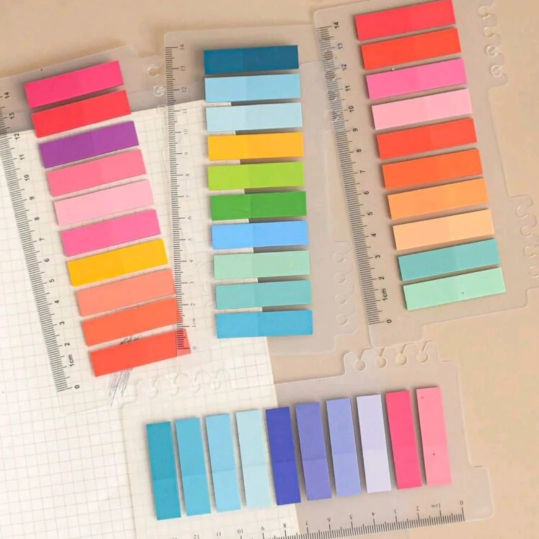 1 pack/feuille de Post-it marqueur néon et multicouleurs (10 couleurs)