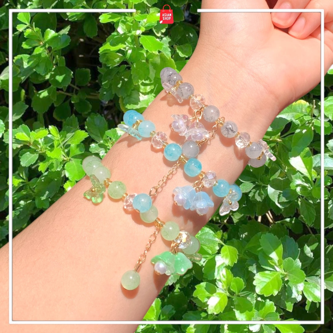 Bracelet joyaux et perle