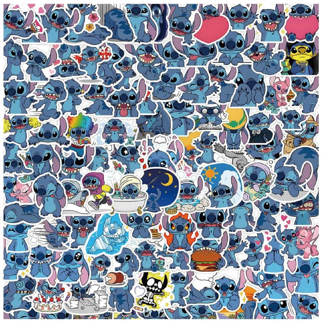 Pack 5 Stickers Stitch