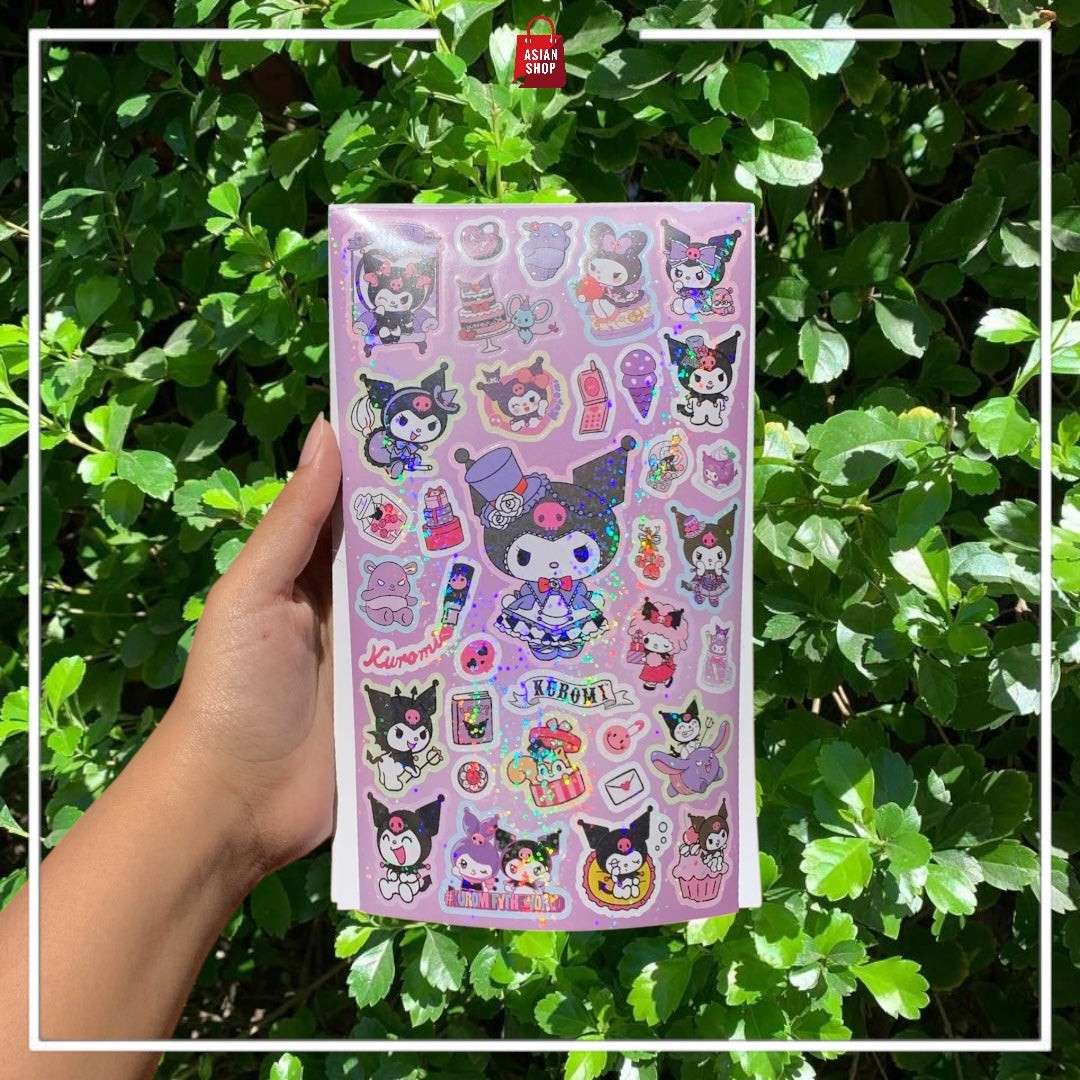 Carnet de 100+ stickers : Sanrio et Stitch