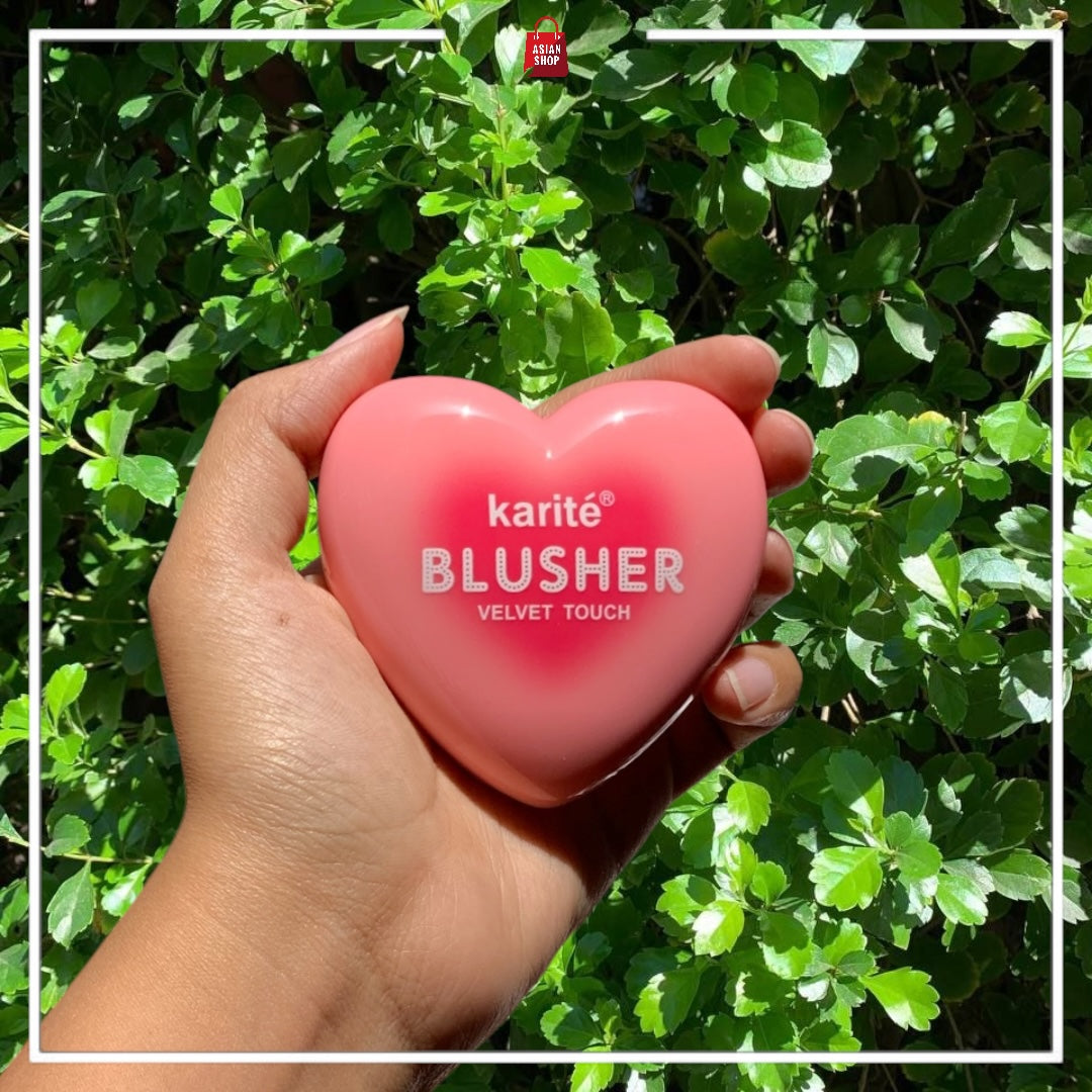 Blusher Velvet Touch - Blush en forme de ckeur