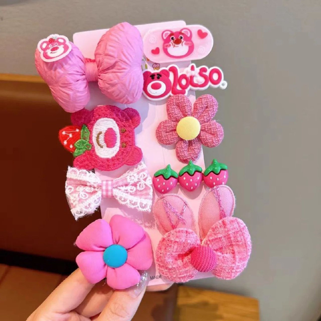 Pack accessoires cheveux Sanrio - Lotso