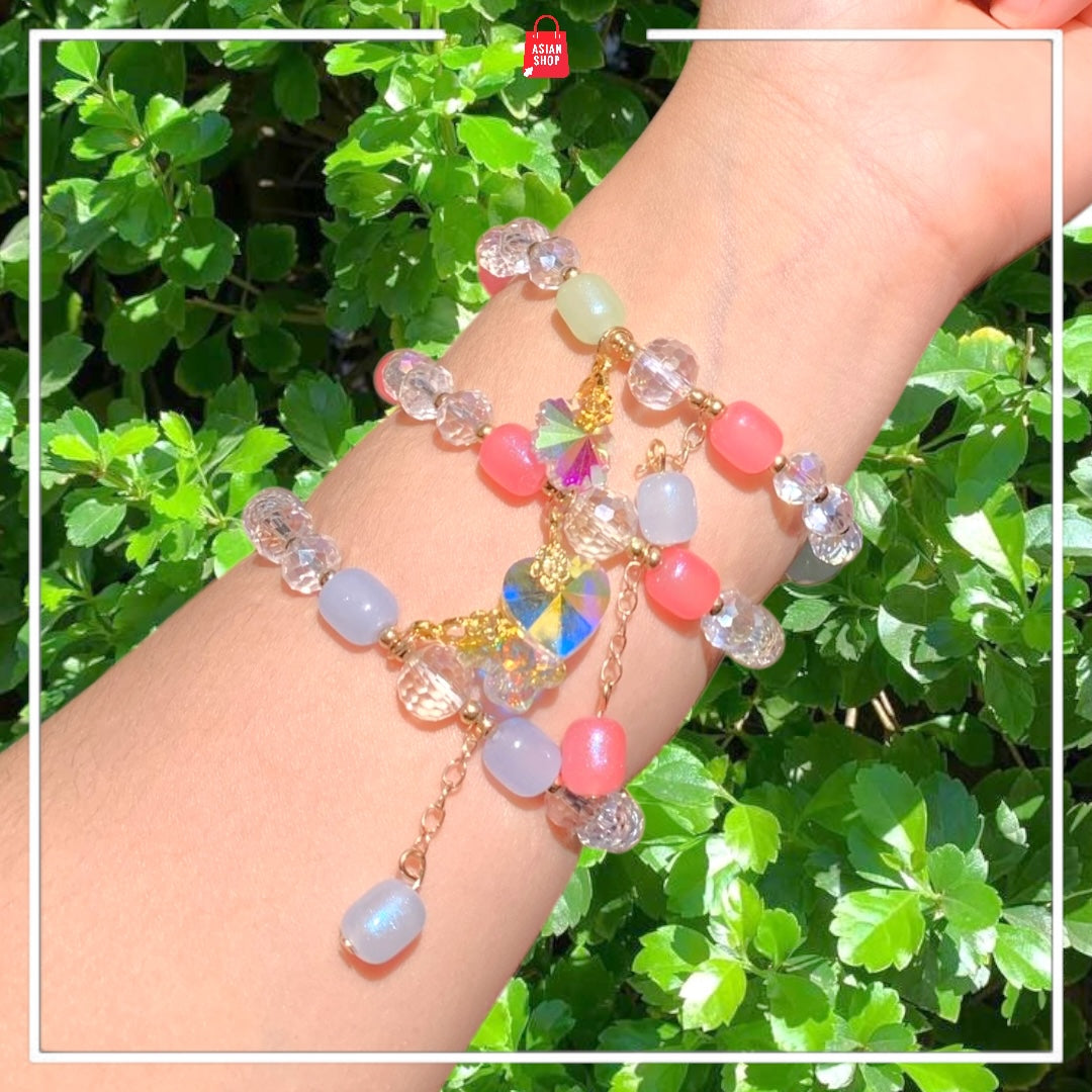 Bracelet joyaux et perle