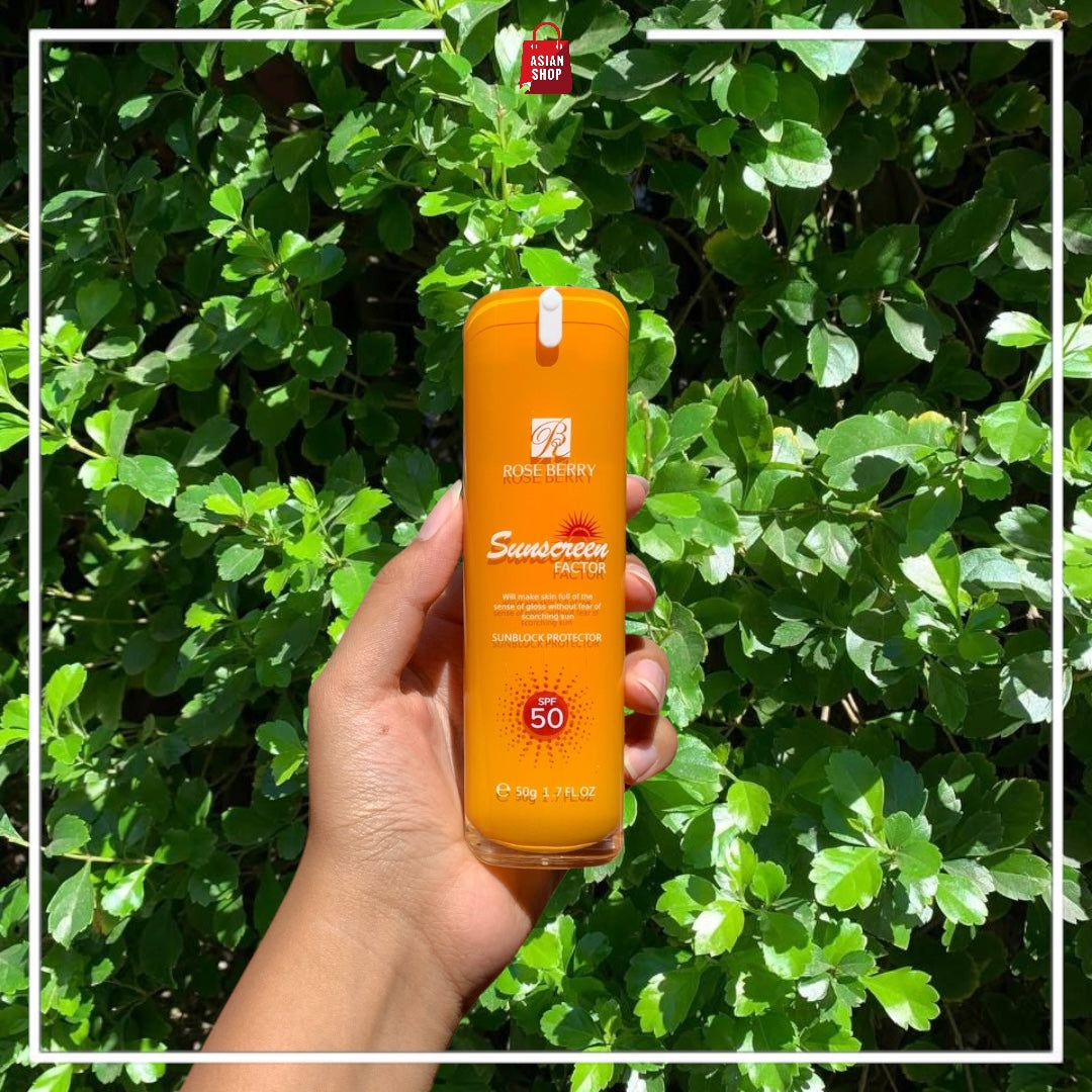 Sunscreen Factor SPF 50+