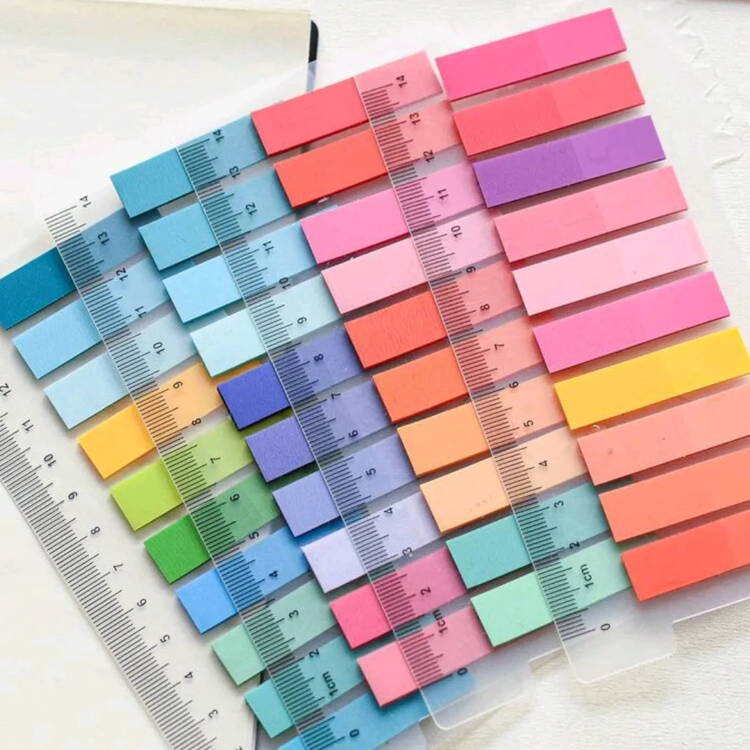 1 pack/feuille de Post-it marqueur néon et multicouleurs (10 couleurs)