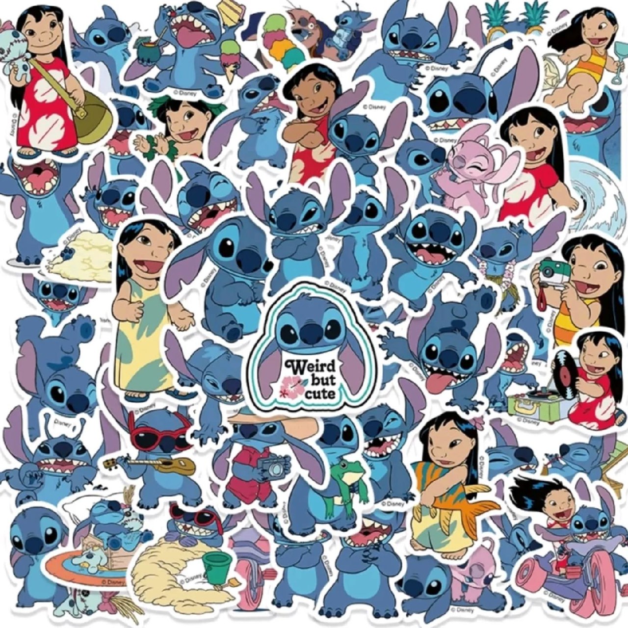 Pack 5 Stickers Stitch