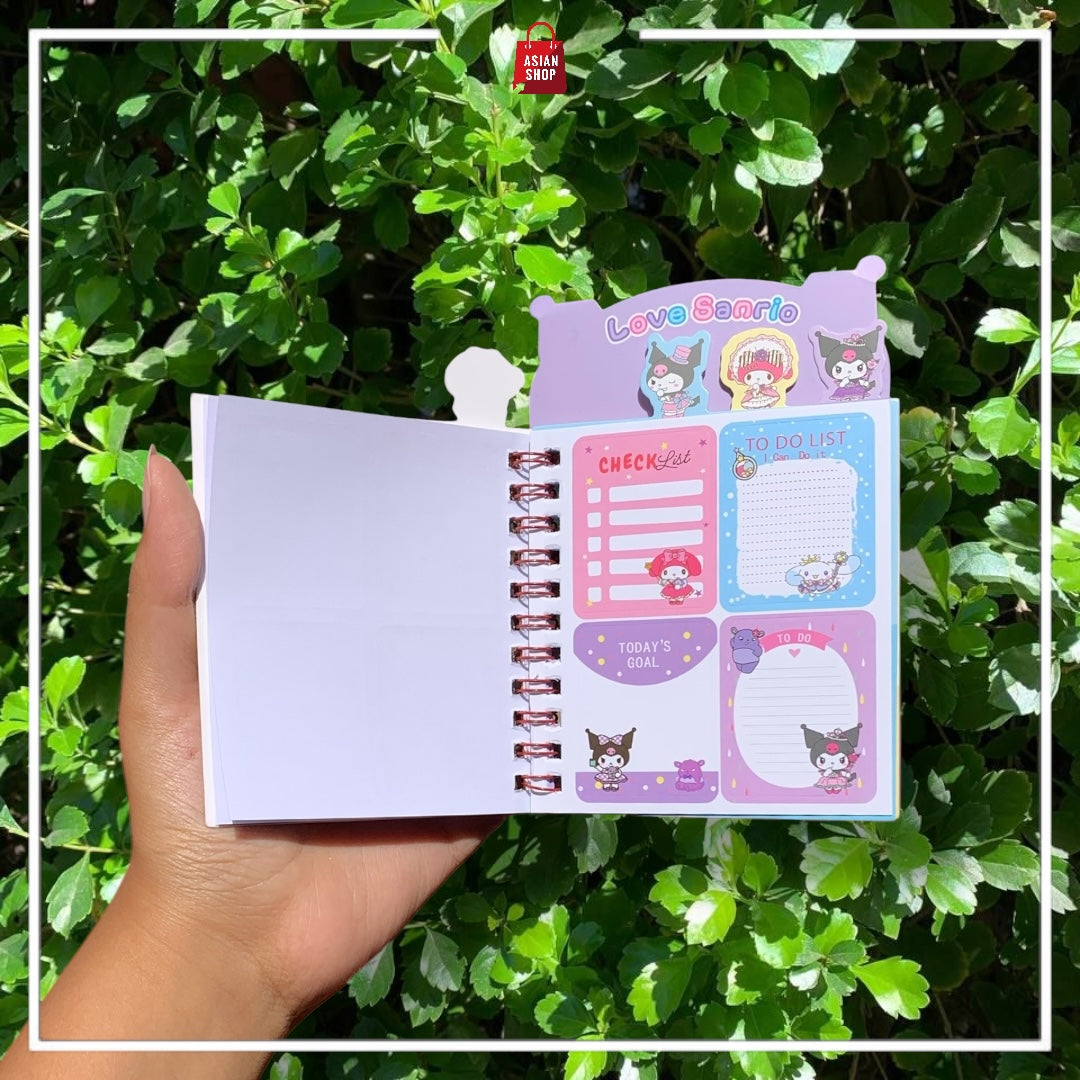Carnet + Stickers : Sanrio,  Labubu, Stitch