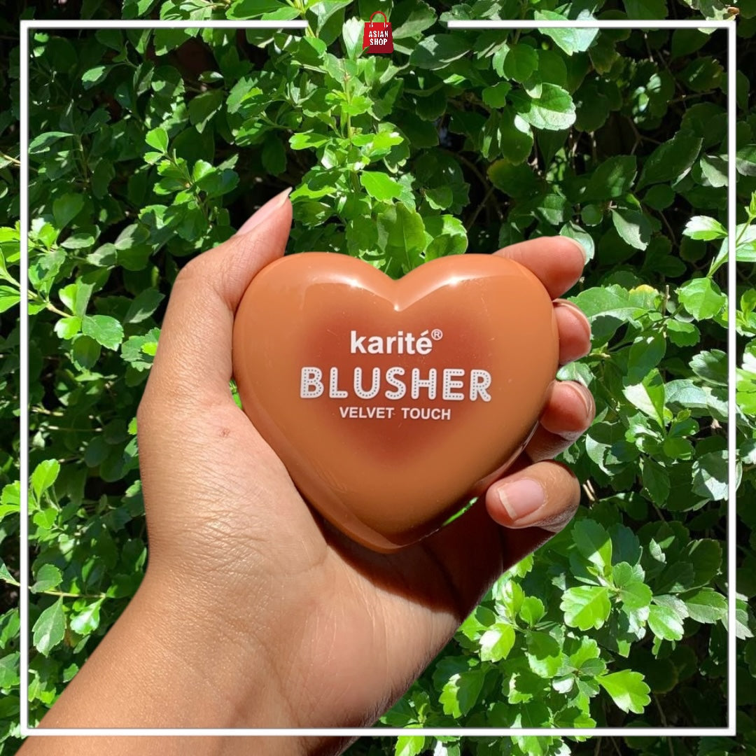Blusher Velvet Touch - Blush en forme de ckeur