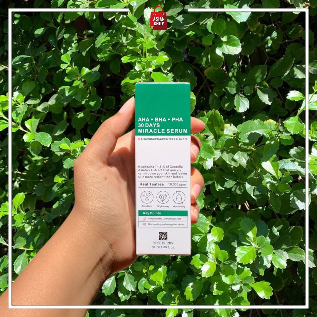 [ROSEBERRY] 30Days Miracle Cream - 30 days Miraclen Serum. - argan Oil