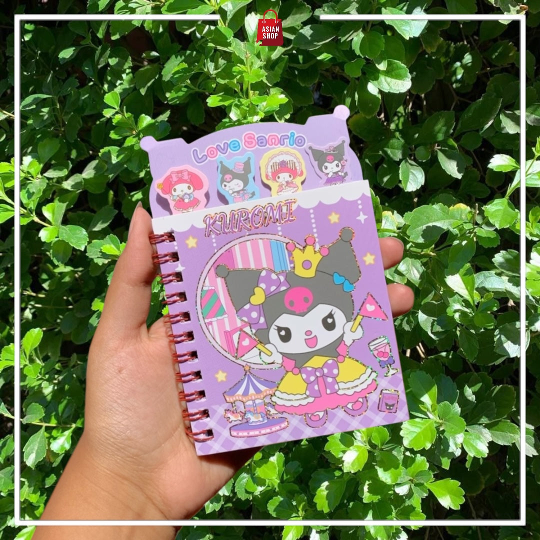Carnet + Stickers : Sanrio,  Labubu, Stitch