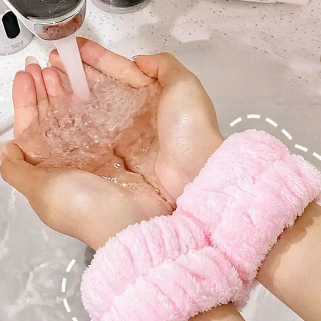 Bandes à mains pour skincare (2pcs)