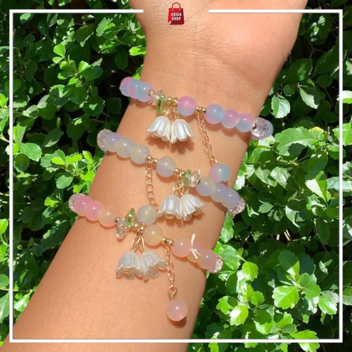 Bracelet joyaux et perle