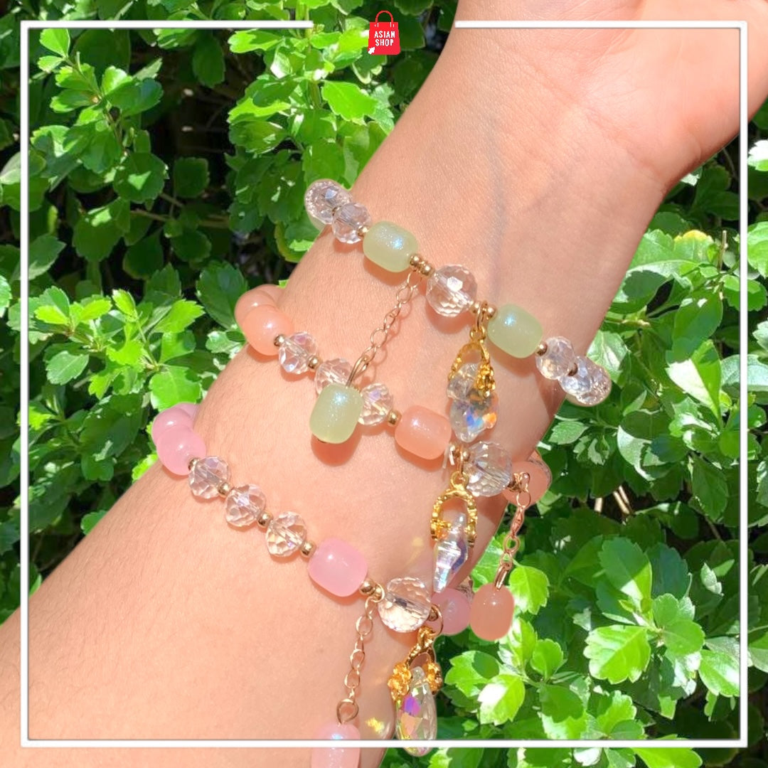 Bracelet joyaux et perle