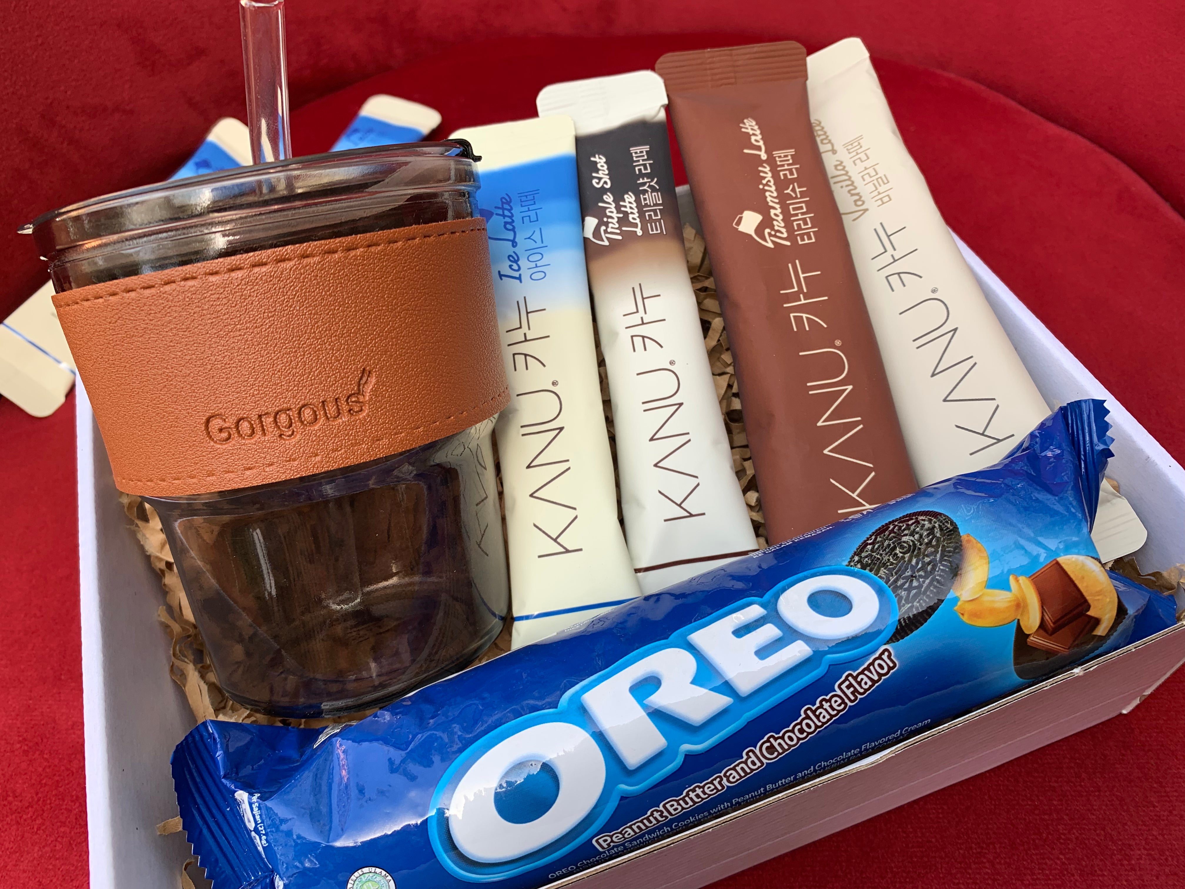 Box pause café