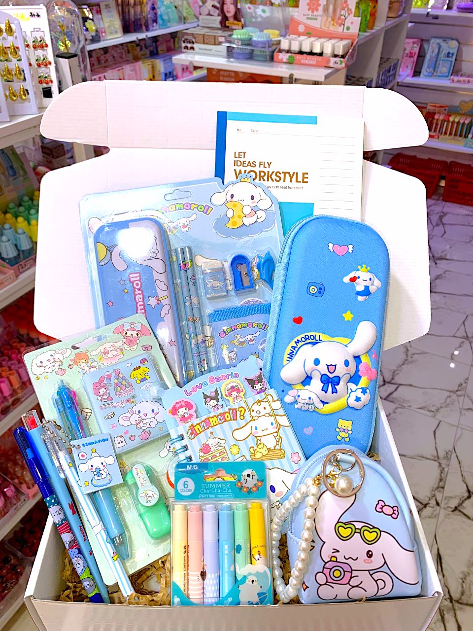 Box Cadeaux : Sanrio,Stitch, Skincare, Korean Snacks, Skincare