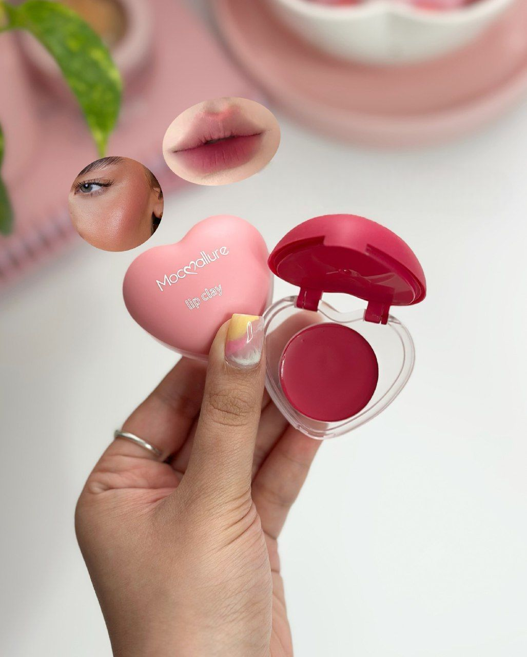 Blush and Lip Clay