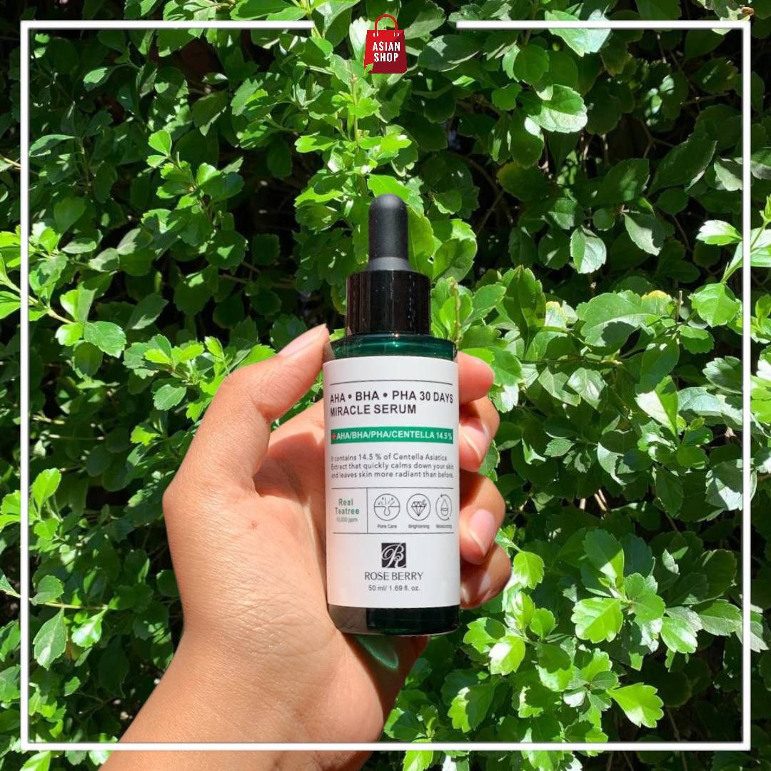 [ROSEBERRY] 30Days Miracle Cream - 30 days Miraclen Serum. - argan Oil
