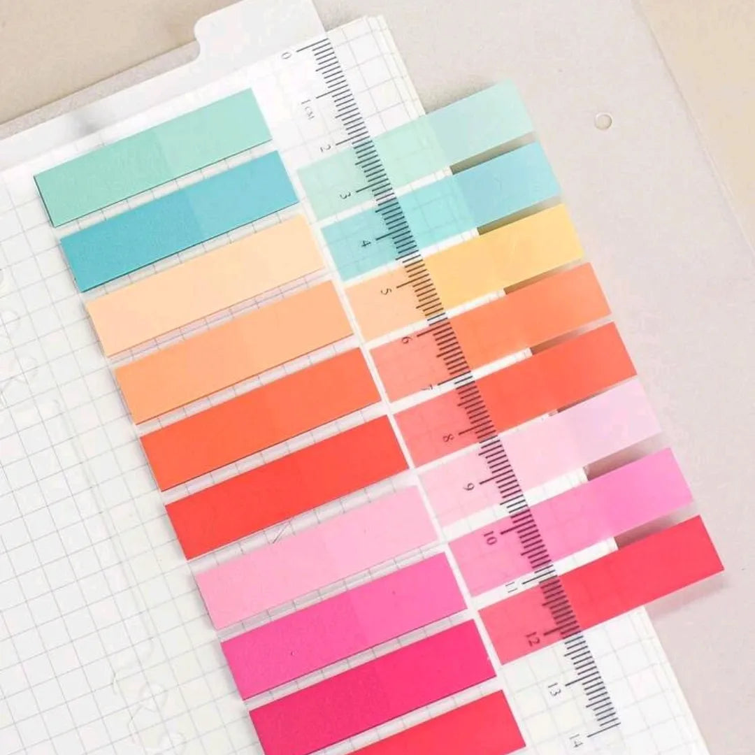 1 pack/feuille de Post-it marqueur néon et multicouleurs (10 couleurs)