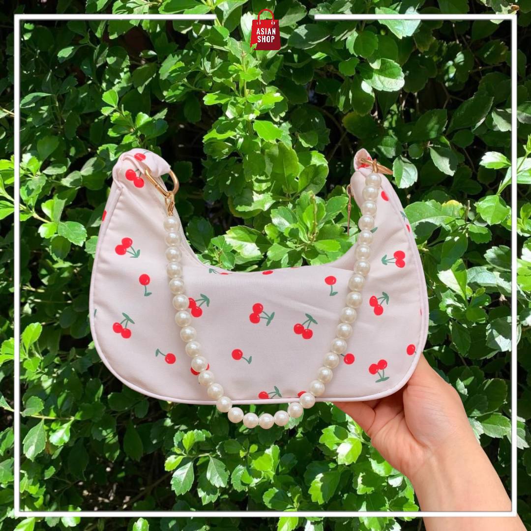 Sac Cherry avec perle