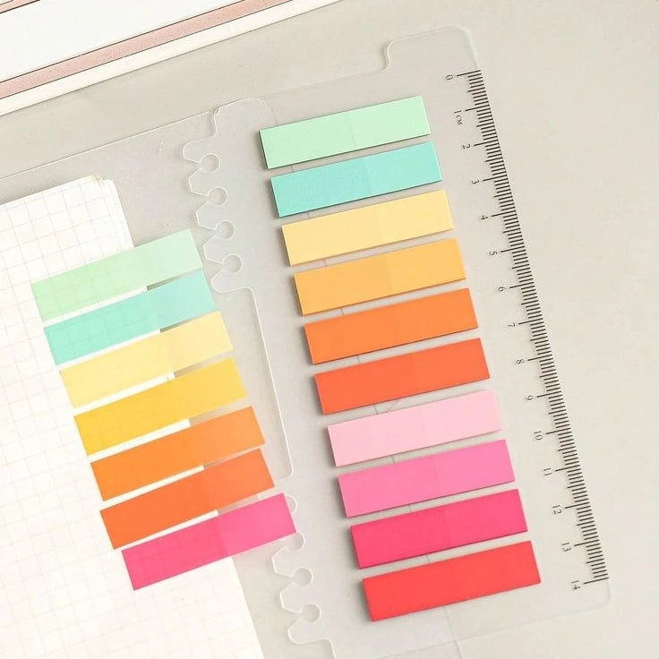 1 pack/feuille de Post-it marqueur néon et multicouleurs (10 couleurs)