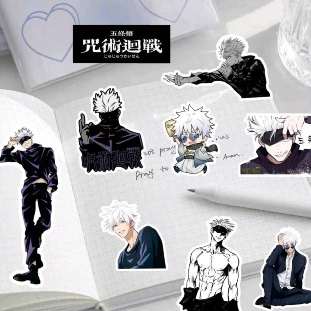 Pack 5 Stickers Jujutsu Kaisen (Haute qualité)