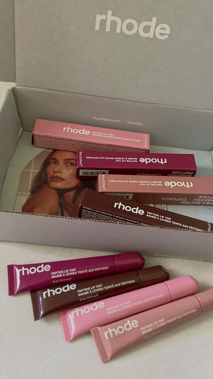 [Rhode] Pack 4 Peptide Lip Treatment