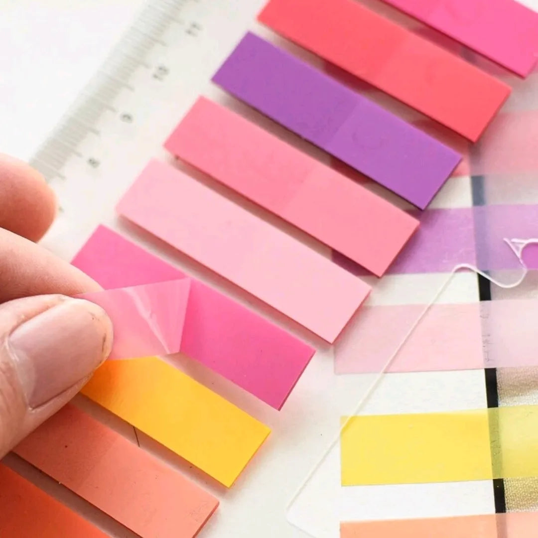 1 pack/feuille de Post-it marqueur néon et multicouleurs (10 couleurs)