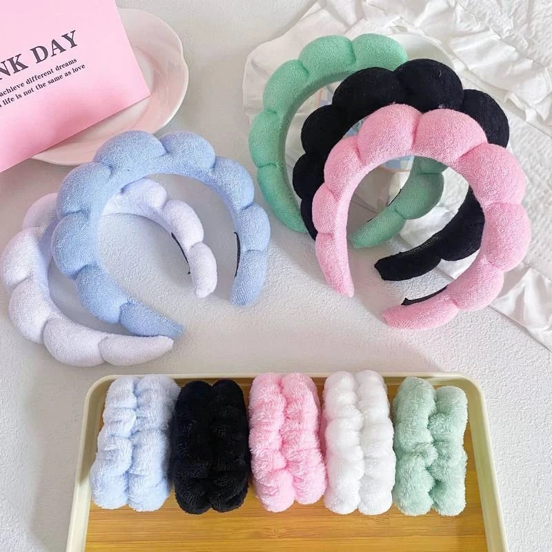 Sponge Headband Set - Pack Bandeau viral et bandes