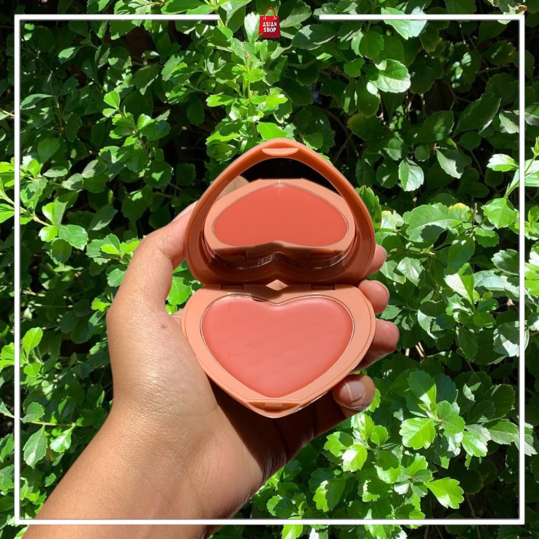 Blusher Velvet Touch - Blush en forme de ckeur