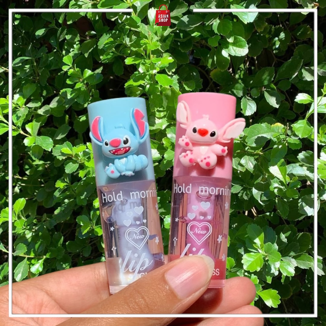 Gloss porte-clé : Stitch, Labubu, Capybara