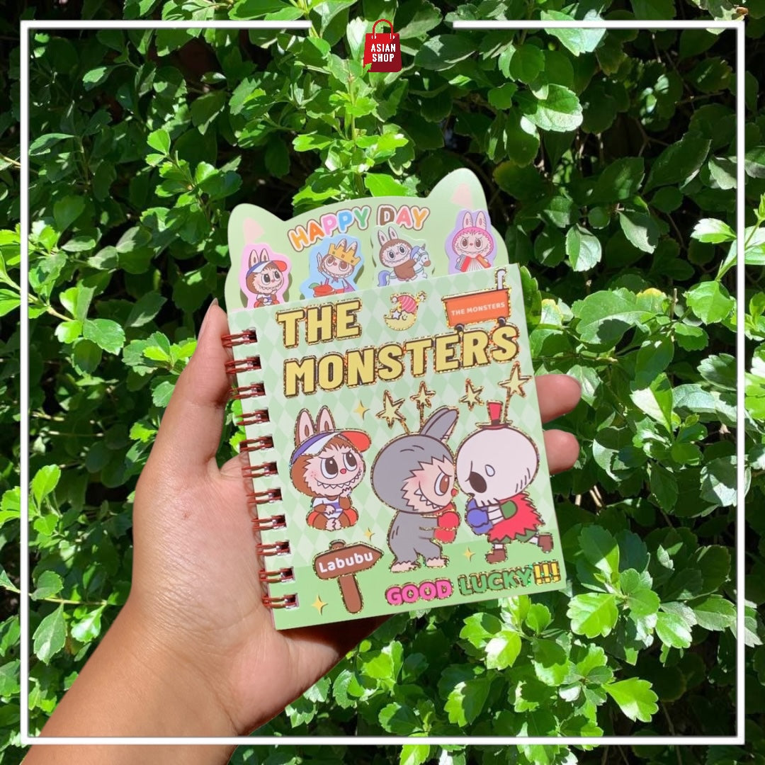 Carnet + Stickers : Sanrio,  Labubu, Stitch