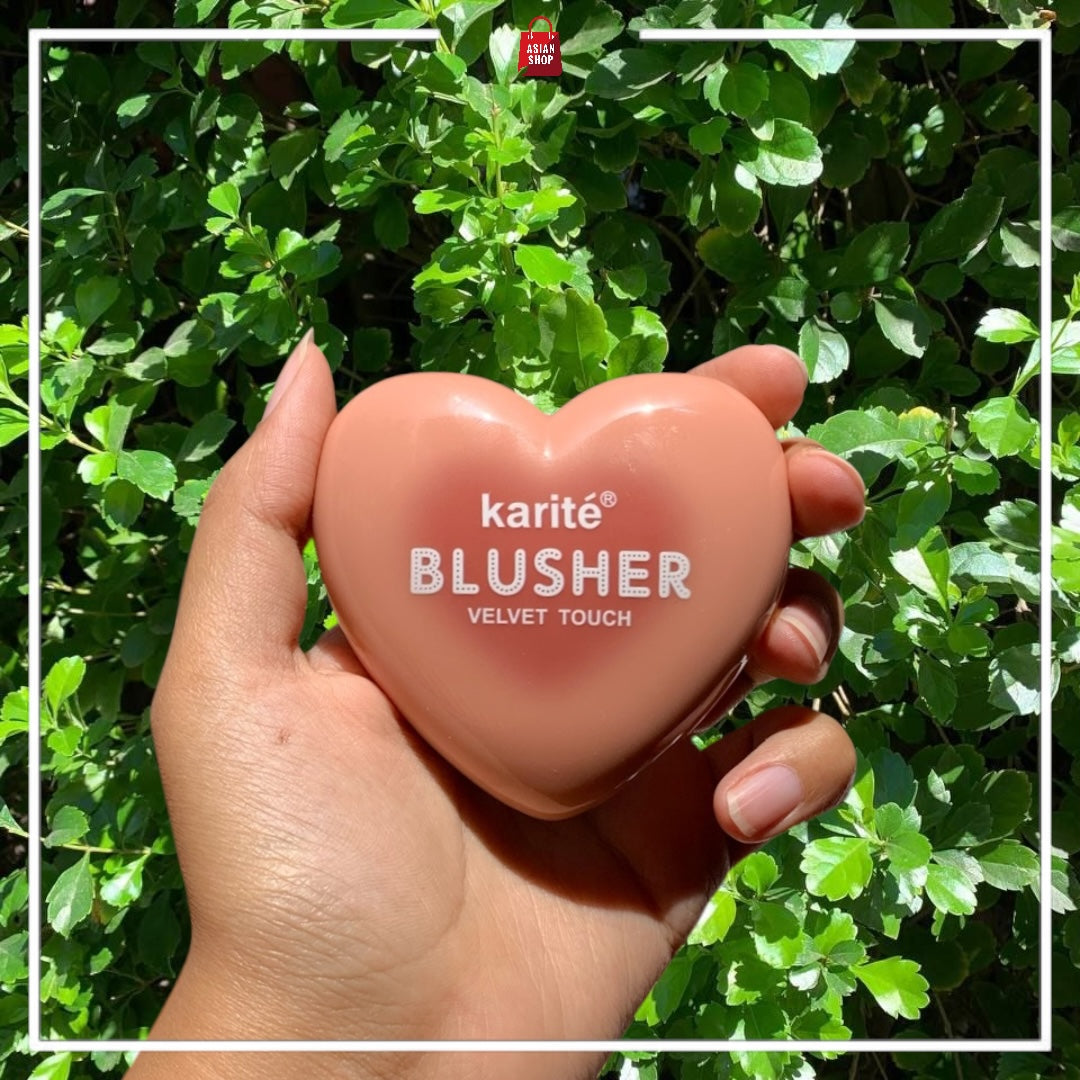 Blusher Velvet Touch - Blush en forme de ckeur
