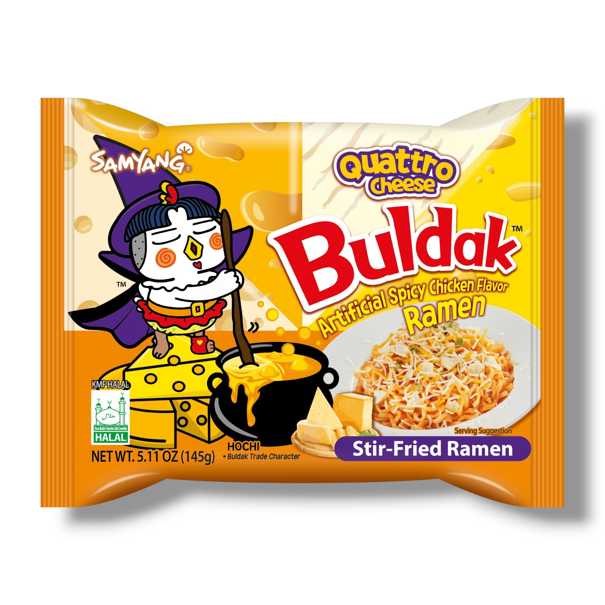 [Samyang] BULDAK Quatro Cheesz (Certifié Halal)