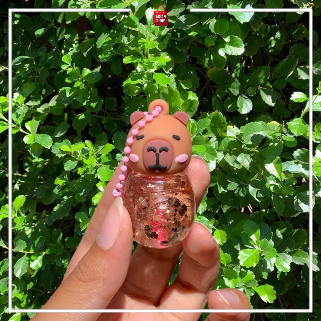 Gloss porte-clé : Stitch, Labubu, Capybara