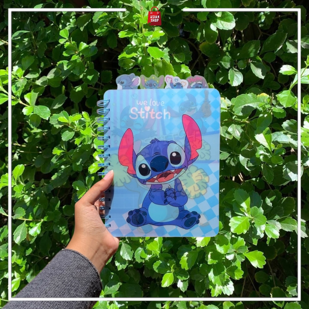 Notebook Stitch plastifié