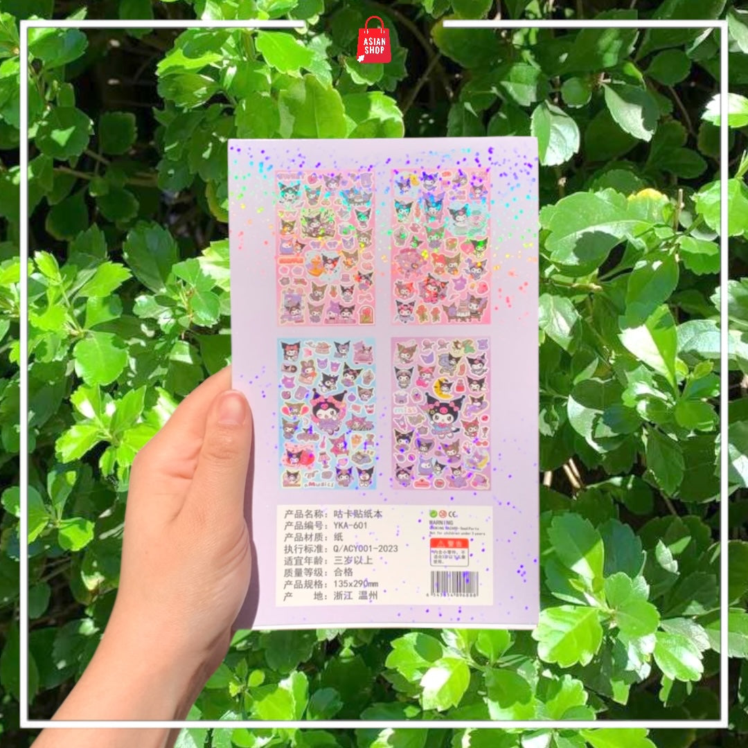 Livret de 100 Stickers brilliants Sanrio