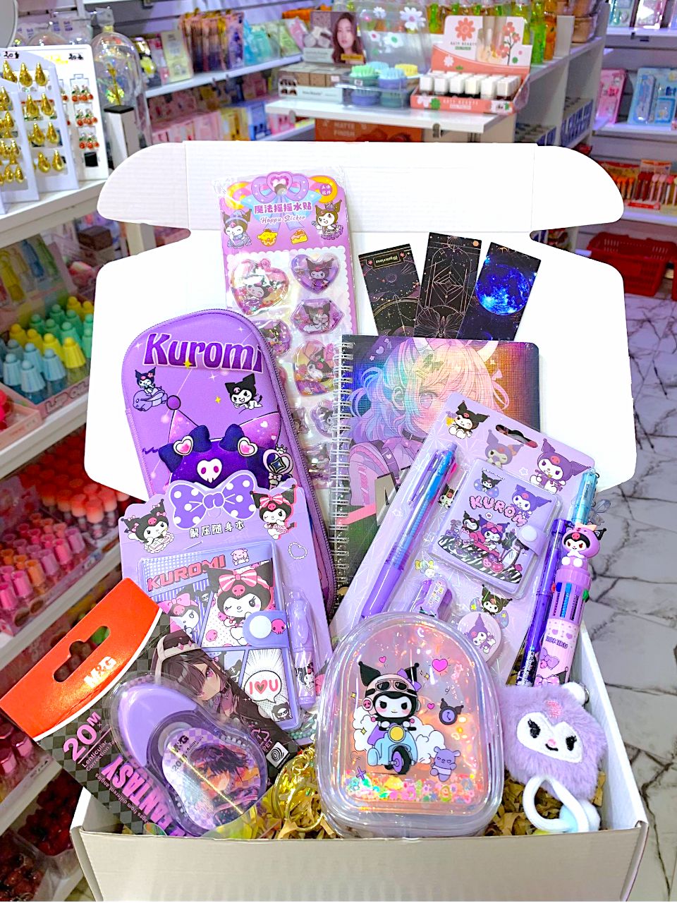 Box Cadeaux : Sanrio,Stitch, Skincare, Korean Snacks, Skincare