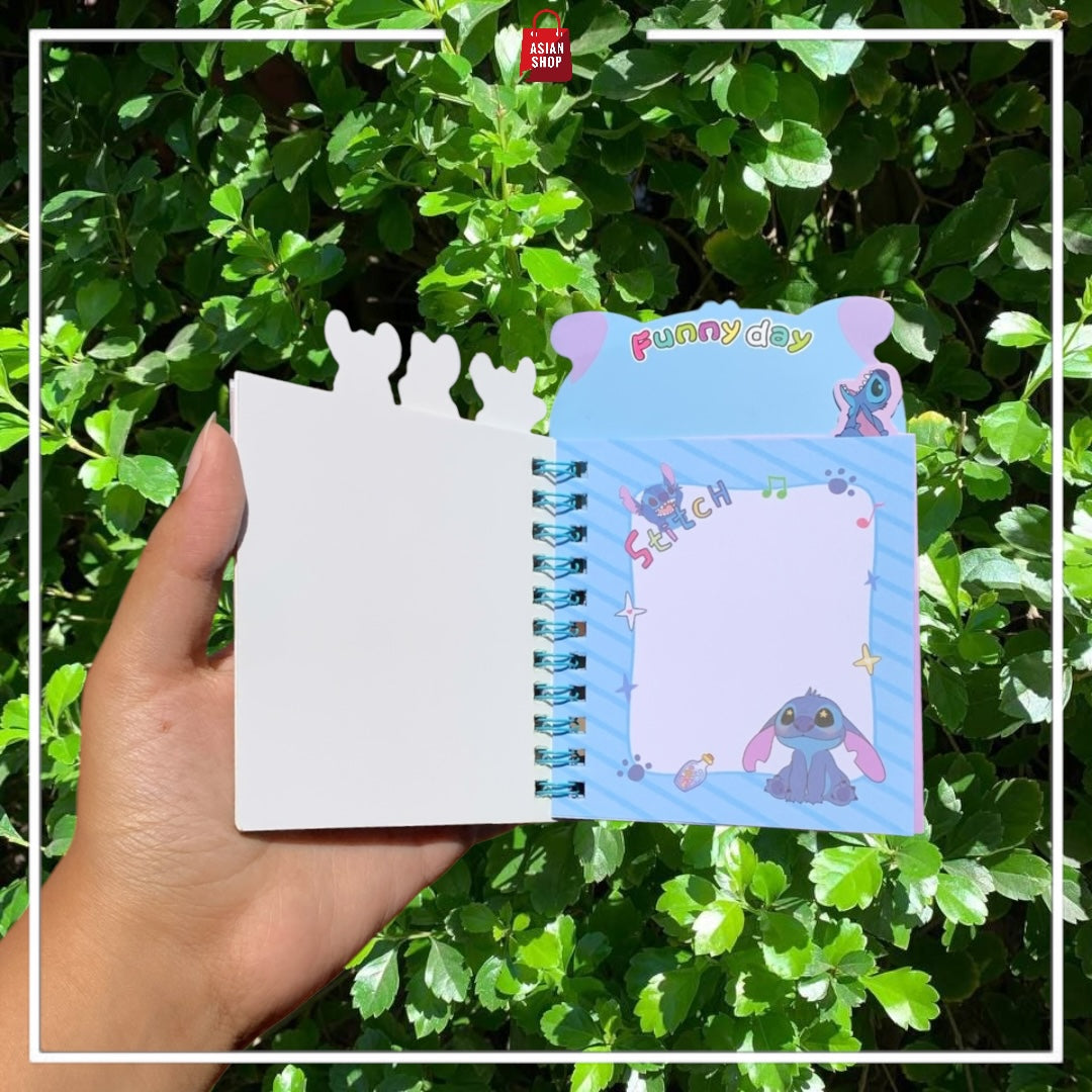 Carnet + Stickers : Sanrio,  Labubu, Stitch