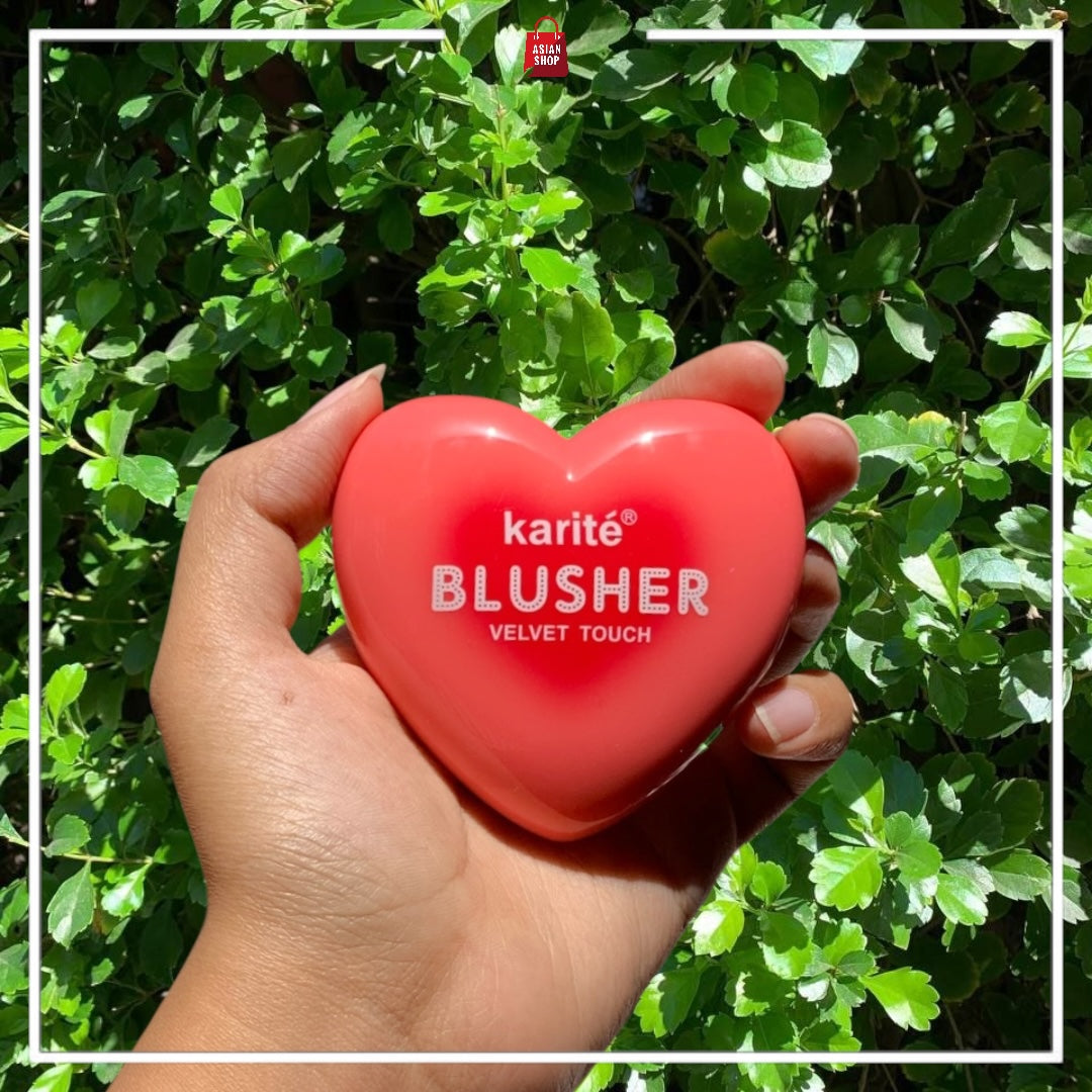 Blusher Velvet Touch - Blush en forme de ckeur