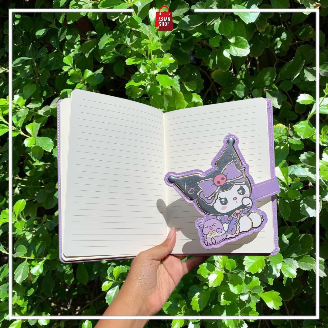 Notebook Sanrio - Kuromi, My melody, Cinamoroll